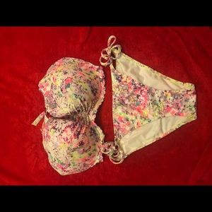 Victoria's Secret Multi colored swim top